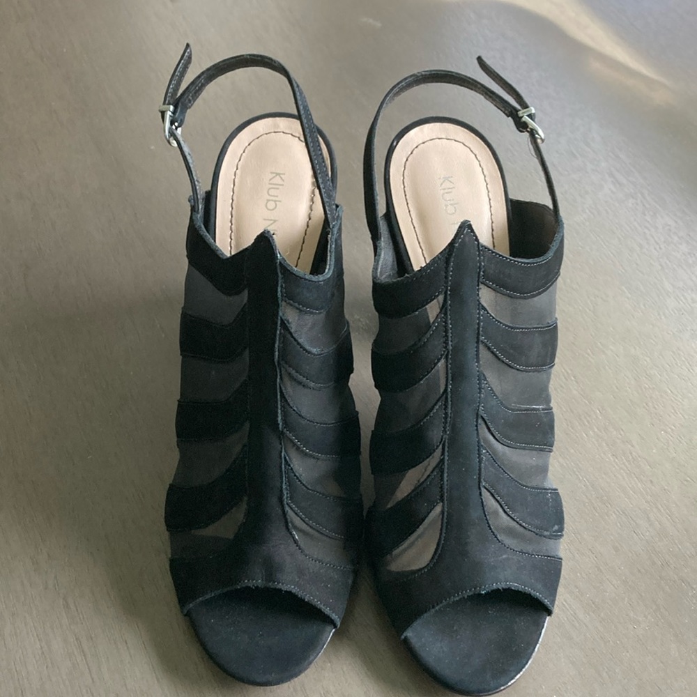 Klub Nico Suede Heels